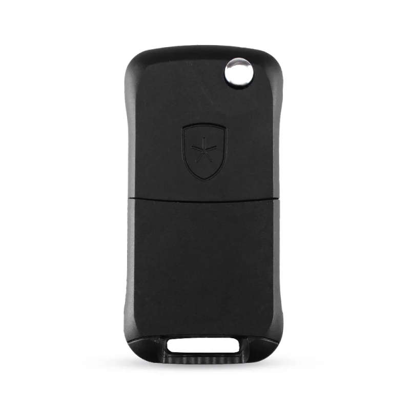 Replacement Shell Remote Flip Folding Car Key Case Fob 2 Buttons For Porsche Cayenne GTS