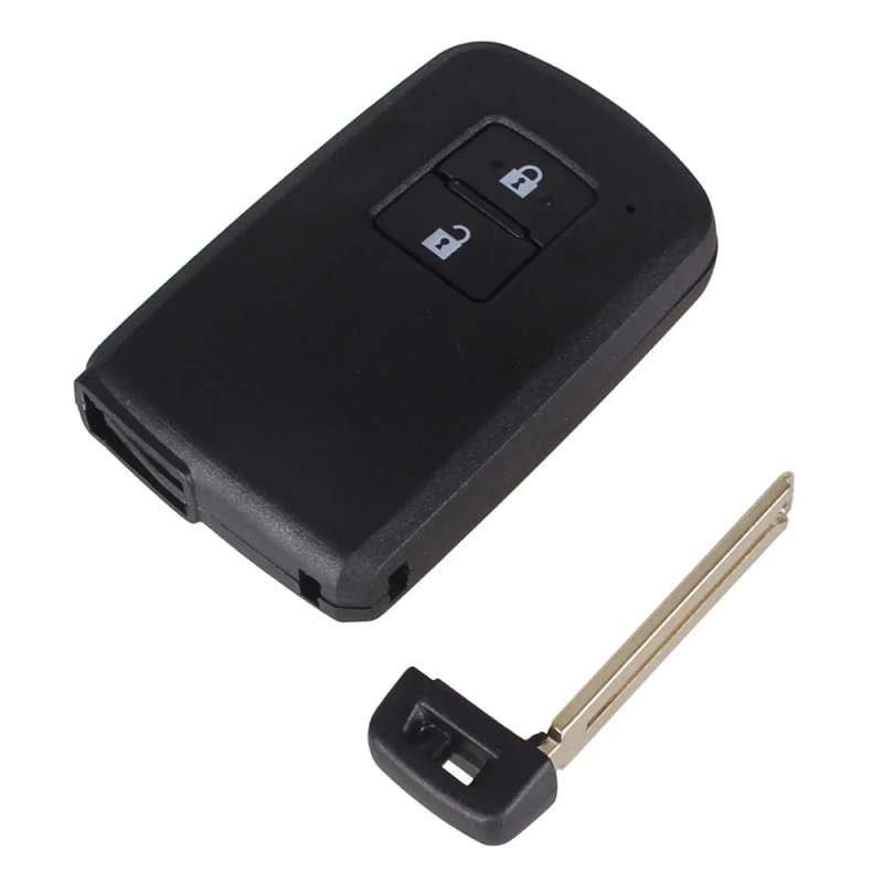 Replacement 2 Buttons Smart Remote Car Key Shell Case Fob For Toyota Avalon Camry