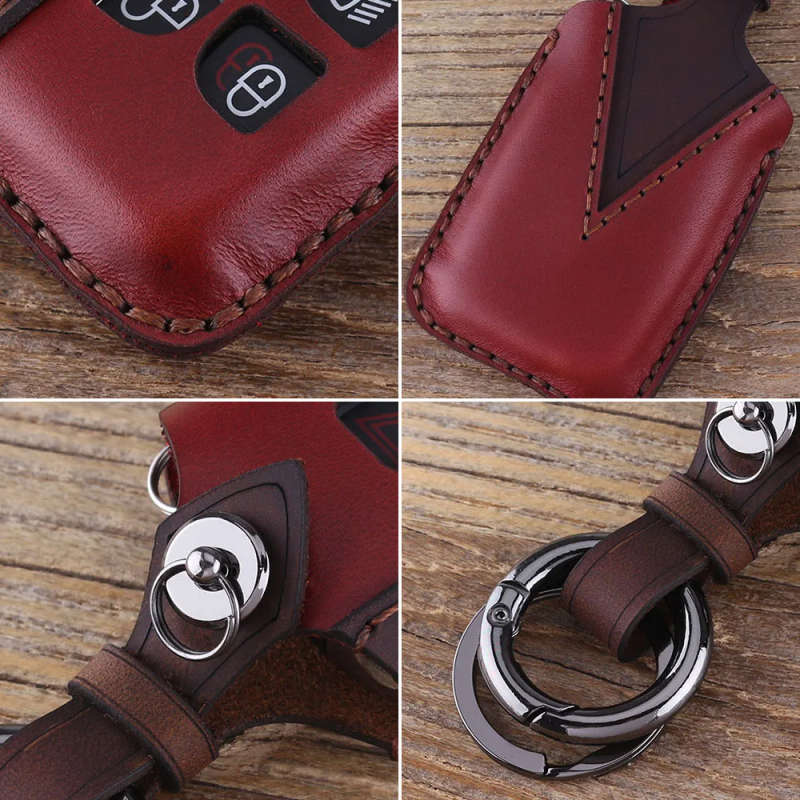 Key Shell Case Keychain Car Key Bag Fob For Land Rover Range Rover Evoque Discovery 4/5 Buttons