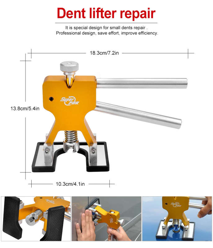 PDR Tools Paintless Dent Repair Tools Car Hail Damage Repair Tool Hot Melt Glue Sticks Glue Gun Pull