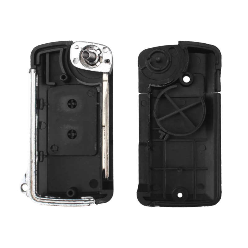 2 Buttons Remote Flip Folding Key Shell Fob Keyless Case For Mitsubishi Montero Pajero Diamante
