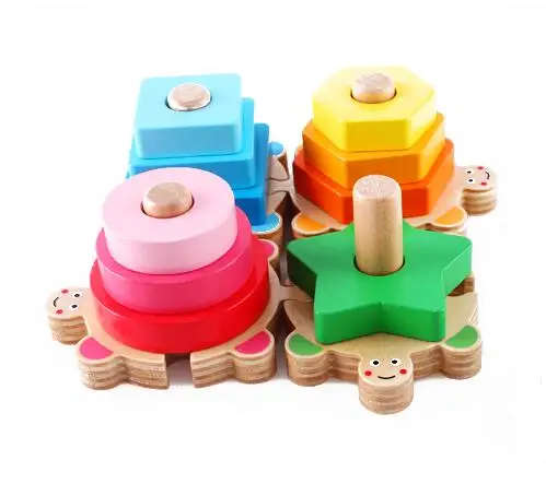 colorful wisdom shape column