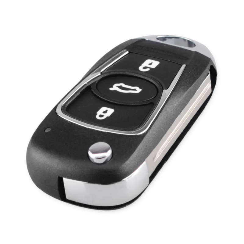 Modified Flip Folding Remote Key Shell Fob Cover For Hyundai I20 I30 I40 I20 IX35 Solaris Sonata