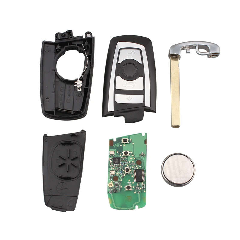 Remote Control Car Key Fob Case For BMW 5, 7 Series CAS4 Keyless Entry Remote KR55WK49863