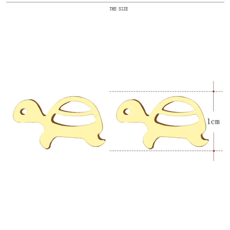 Retail Price R550 Stainless Earring Turtle - DO NOT FADE