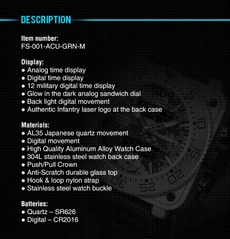 FS-001-ACU-GRN-M-7