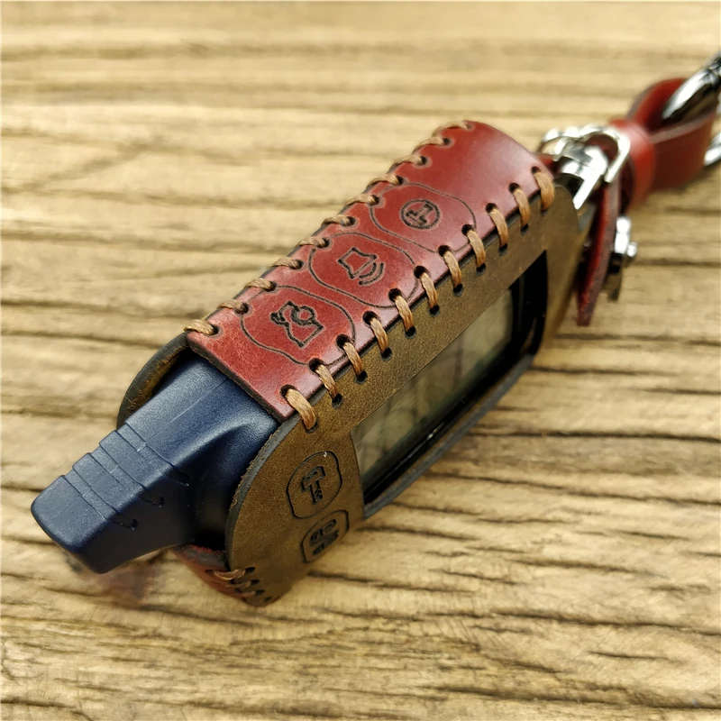 Case Cover keyChain LCD Remote Control TZ-9010 Key Fob For Car Alarm System Tomahawk TZ 9030