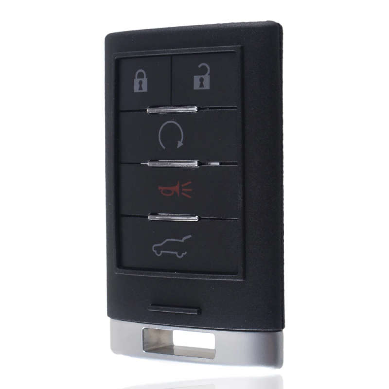 For Cadillac SRX 2010-14 keyless Entry Car Key NBG009768T 5 Buttons Remote Car Key 315MHZ