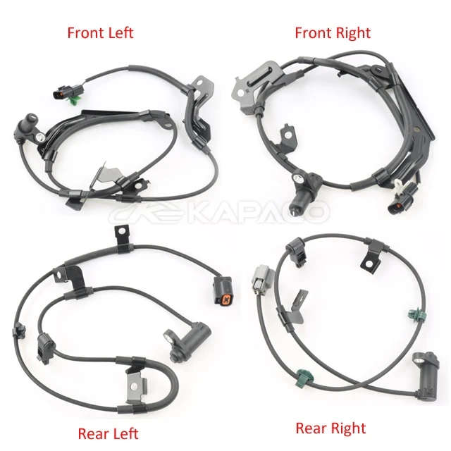 4x Per Set Front Rear Left Right ABS wheel speed sensor For Mitsubishi Triton L200 Pajero