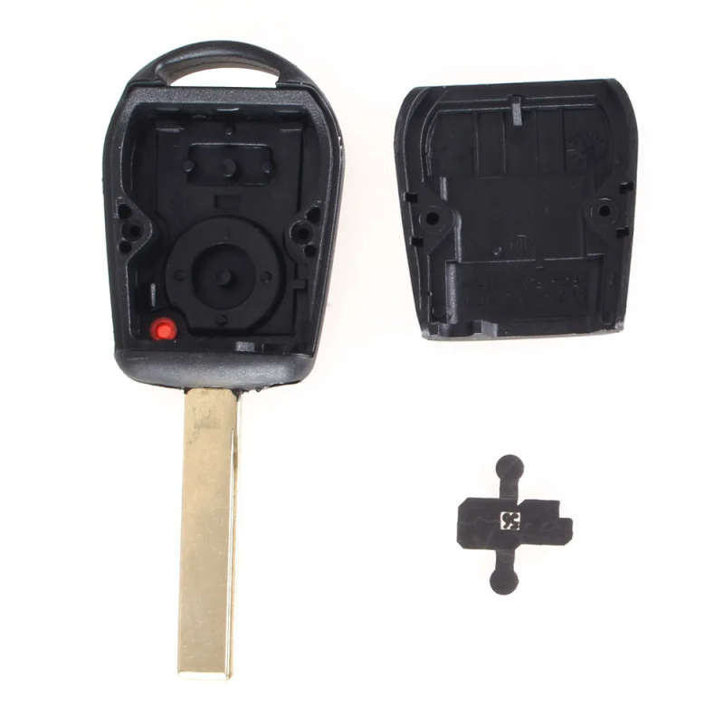 2 Buttons Car Key Case Shell Cover Remote Blank Key Replacement For BMW E38 E39 E36 Z3