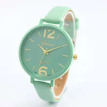 susenstone Quartz Watch Faux Leather Wrist Watch Women's