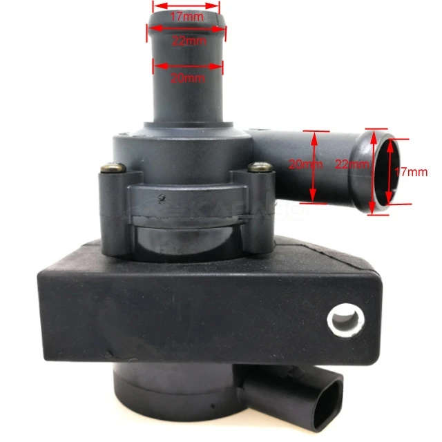 Cooling Water Pump Car Auto Additional Auxiliary Electric 12V for Jetta Golf CC Passat B5 B6 Audi A3