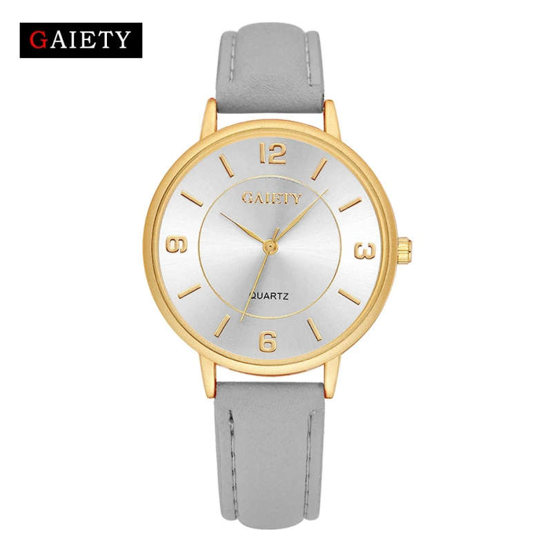 Womens Casual Dress Gold Wrist Watch.