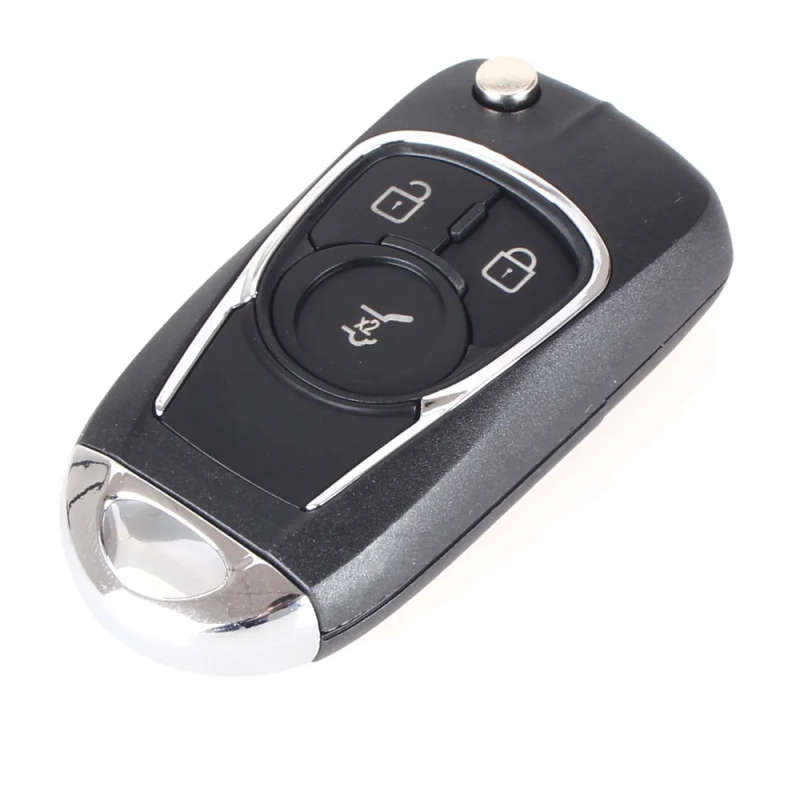 3 Buttons Modified Flip Folding Remote car Key Shell Keyless Entry Case For Chevrolet Cruze