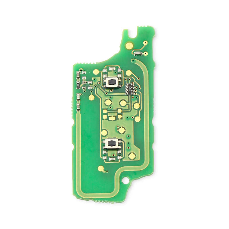 Remote Flip Car Key Electronic Circuit Board ASK For Peugeot/Citroen C2 C3 CE0536 2 Button