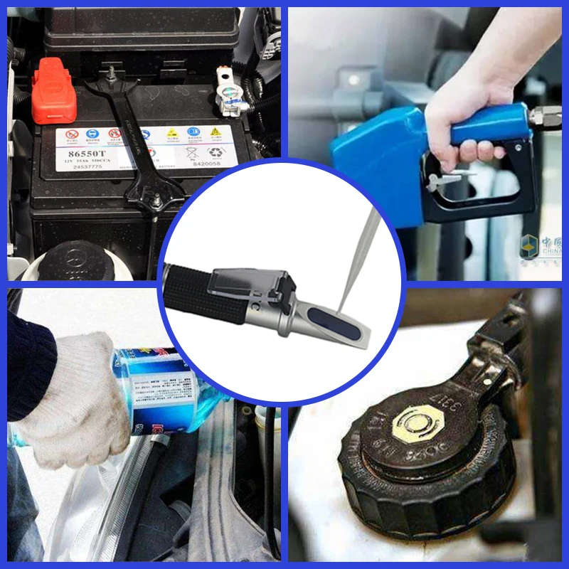 4 in 1 ATC Refractometer Antifreeze Coolant Tester Adblue Engine Fluid Propylene Ethylene