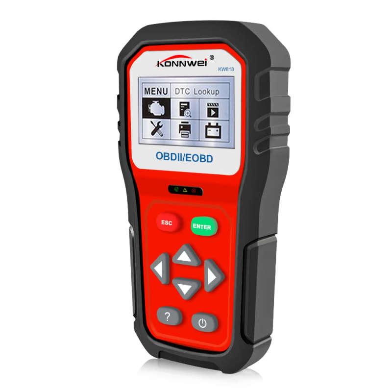 Auto Diagnostic Scanner OBD2 Diagnostic Tool KW818 Multi-Language Scanner Code Reader (Konnwei)