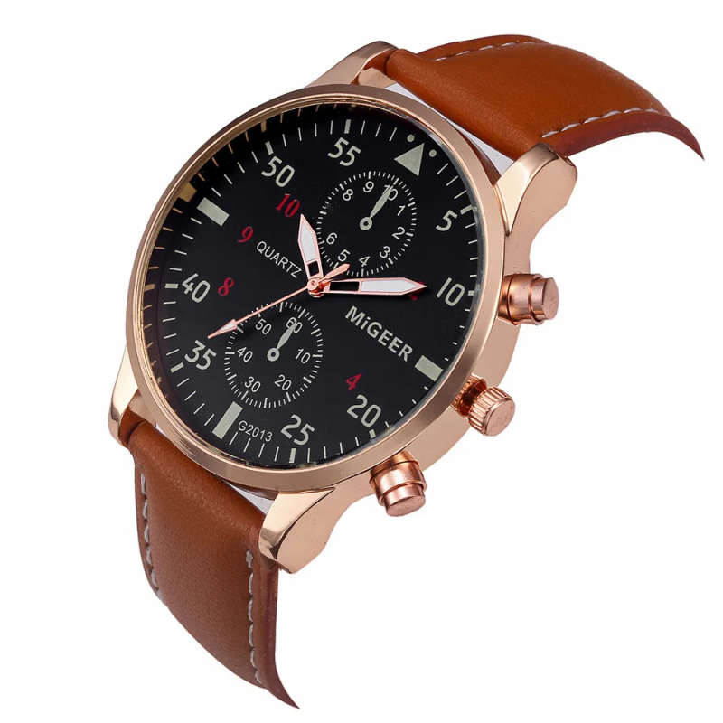 2017 MiGEER Luxury Brand Watch.