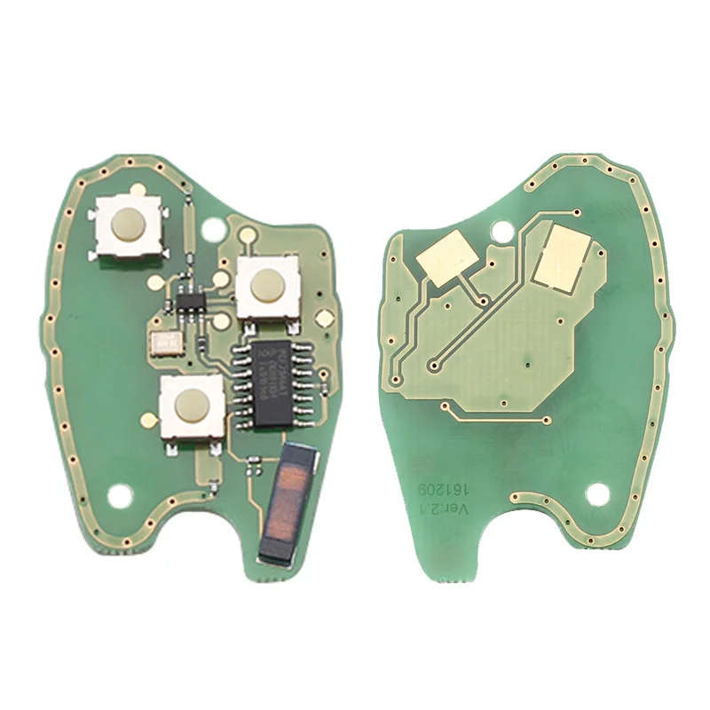 3 Buttons Car Remote Key 433MHz for Renault Megane Modus Clio Kangoo Logan Sandero Duster