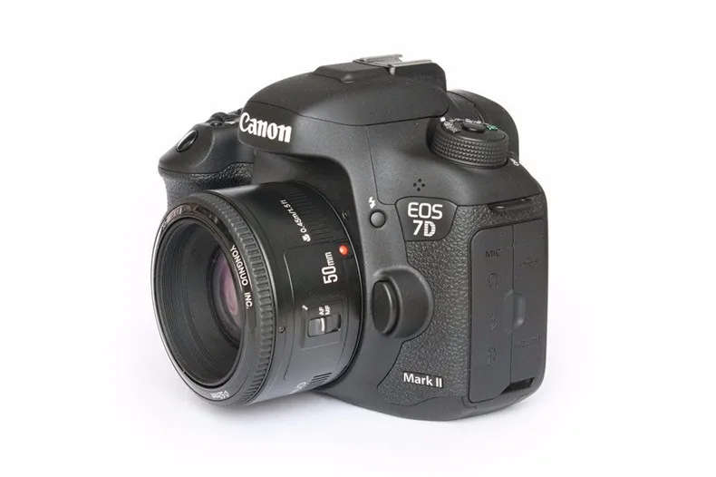 YONGNUO YN50mm Lens fixed focus EF 50mm F1.8 AF/MF lense Large Aperture Auto Focus Lens For Canon
