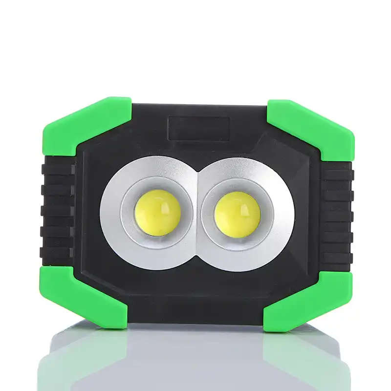 2 x COB Super Bright LED Work Light, 20W, 1000 Lumens, Portable, for BBQ, Camping, Fishing