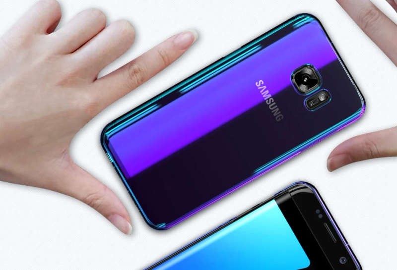 Blue Light Cover For Samsung S8 Case Galaxy S8 Plus Gradient Aurora Phone Cases For Samsung S8 S7 S6 Edge  (6)