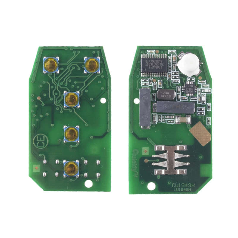 For Cadillac SRX 2010-14 keyless Entry Car Key NBG009768T 5 Buttons Remote Car Key 315MHZ