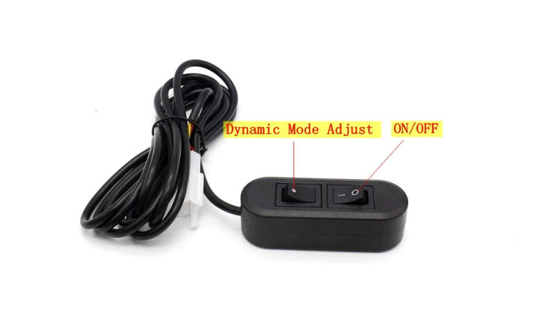 White COB LED Strobe Flash Warning Car Light Bar.