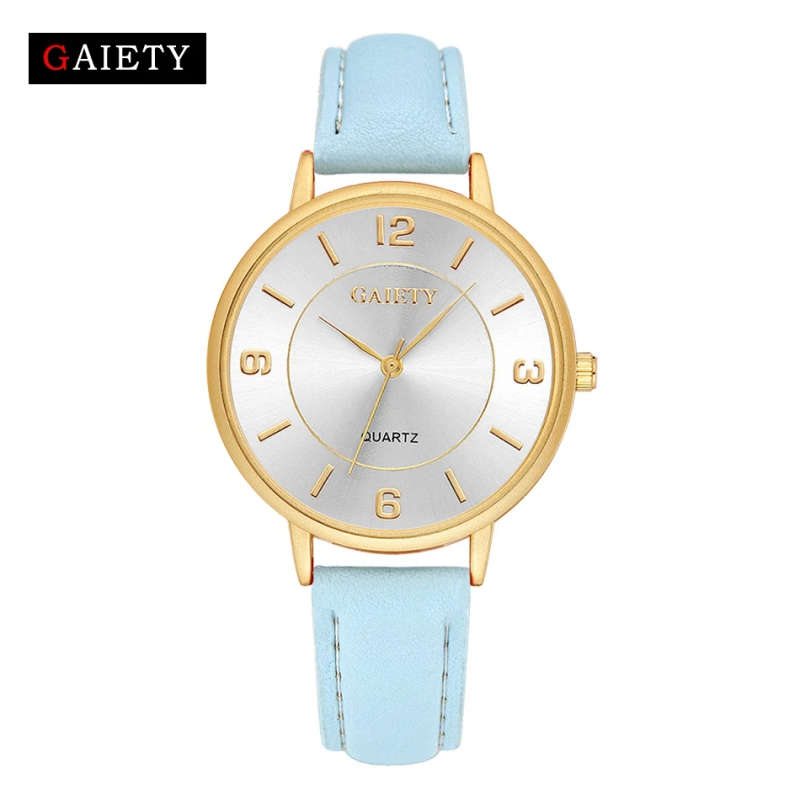 Womens Casual Dress Gold Wrist Watch.