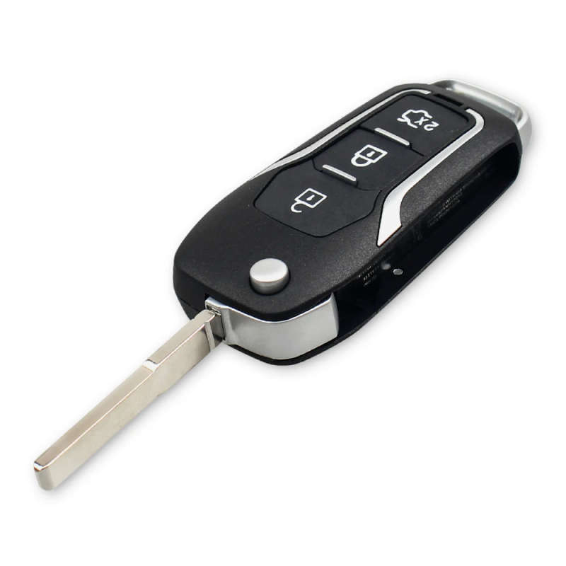 Flip Folding car Remote Key Shell For Ford Focus 3 Fiesta connect mondeo c max smart key Fob Case