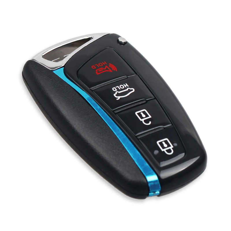 Car Key Shell For Hyundai Genesis 2013-15 Santa Fe Equus Azera Remote Control Parts Case