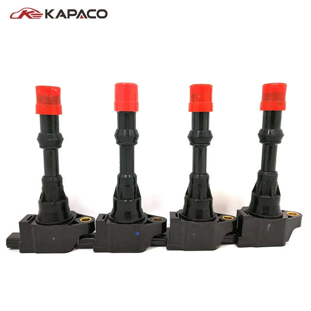 4pcs Ignition Coil System Parts For Honda Civic 7 8 VII VIII JAZZ FIT 1.2 1.3 1.4