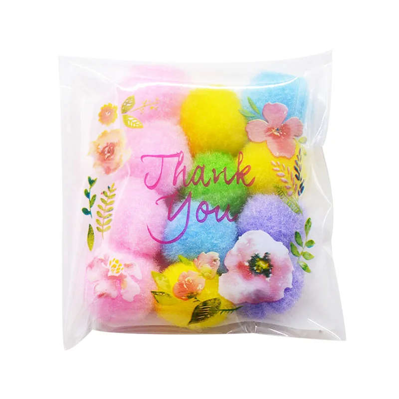 1pc - 7x7+3cm Thank You Candy Cookie & Gift Bag
