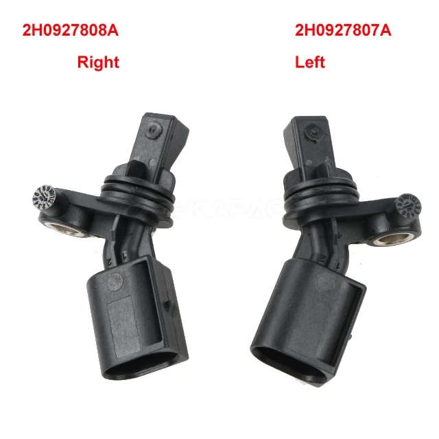 2pcs ABS Wheel Speed Sensor Rear Left&amp;Right For Audi VW Volkswagen Amarok Pickup