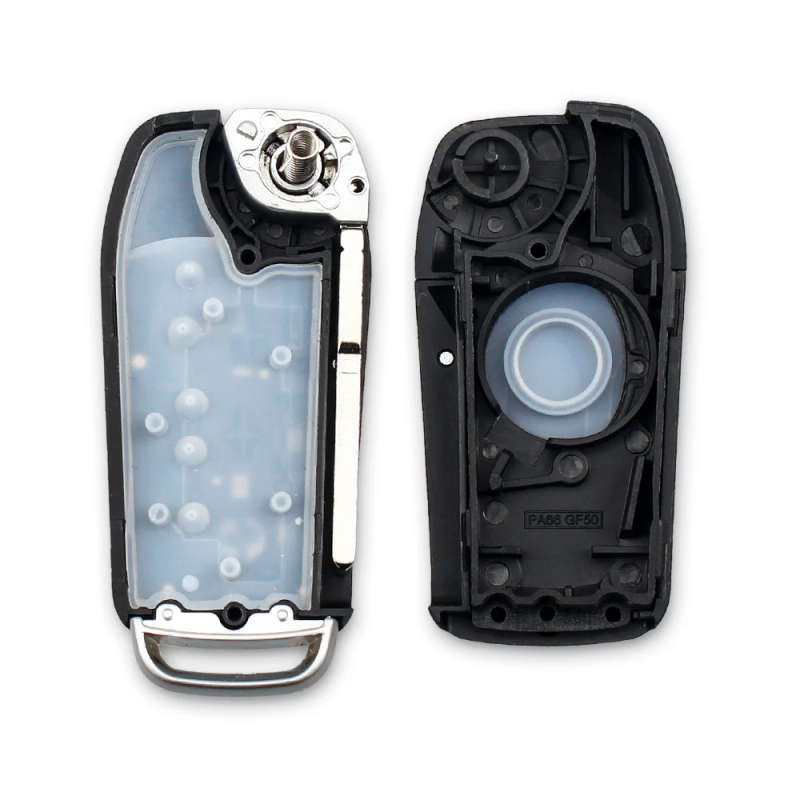 Flip Folding car Remote Key Shell For Ford Focus 3 Fiesta connect mondeo c max smart key Fob Case