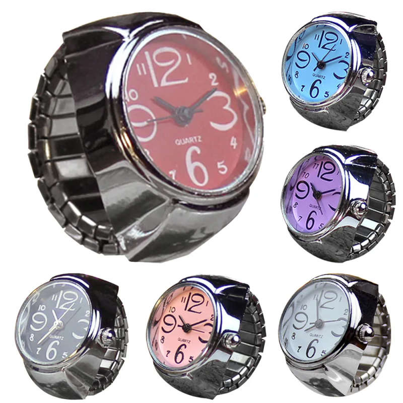 ***STUNNING*** Unique and Awesome Finger Watch Ring. Adjustablle Size - Fits Any Finger Size