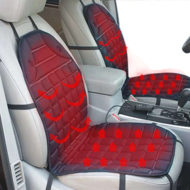 12V Car Heated Seat Cover | Great for Back Pain Relief