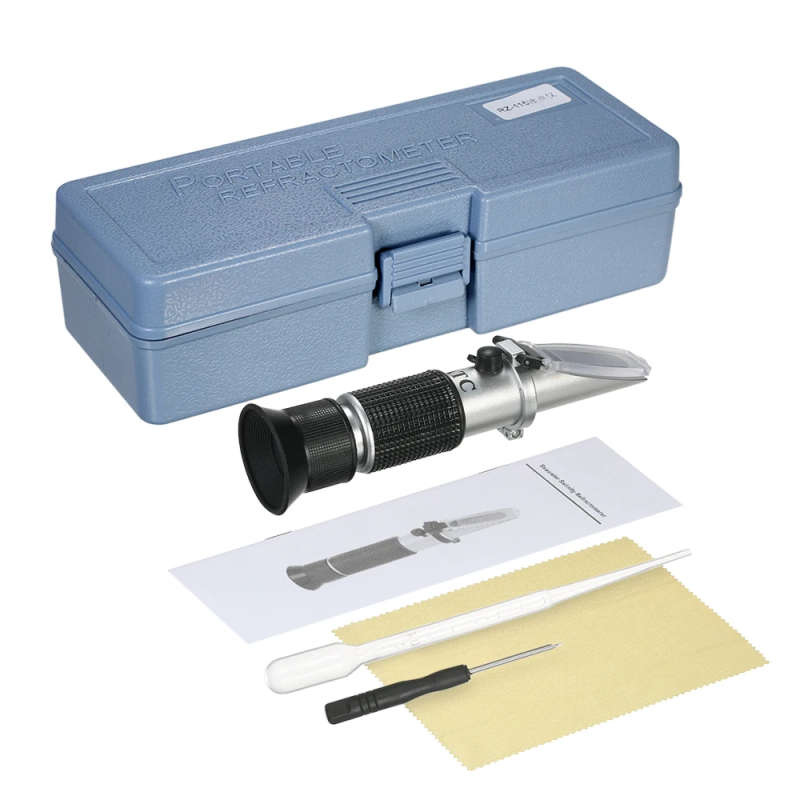 Portable Handheld Antifreeze Refractometer Freezing Point Meterfor Antifreeze tester