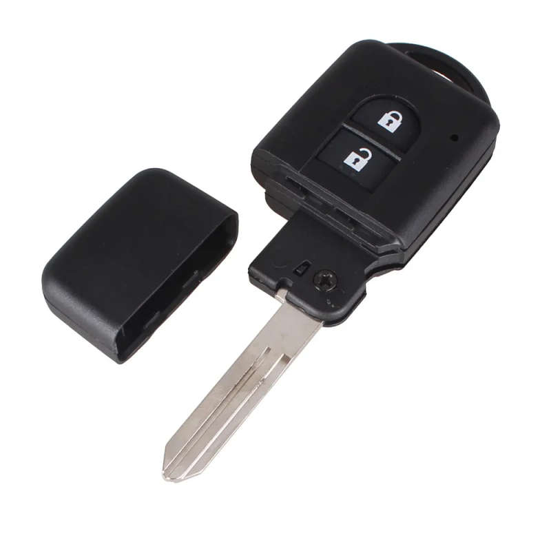 Remote Key Shell Case Fob Keyless Entry 2 Button for Nissan Micra Xtrail Qashqai Juke Duke