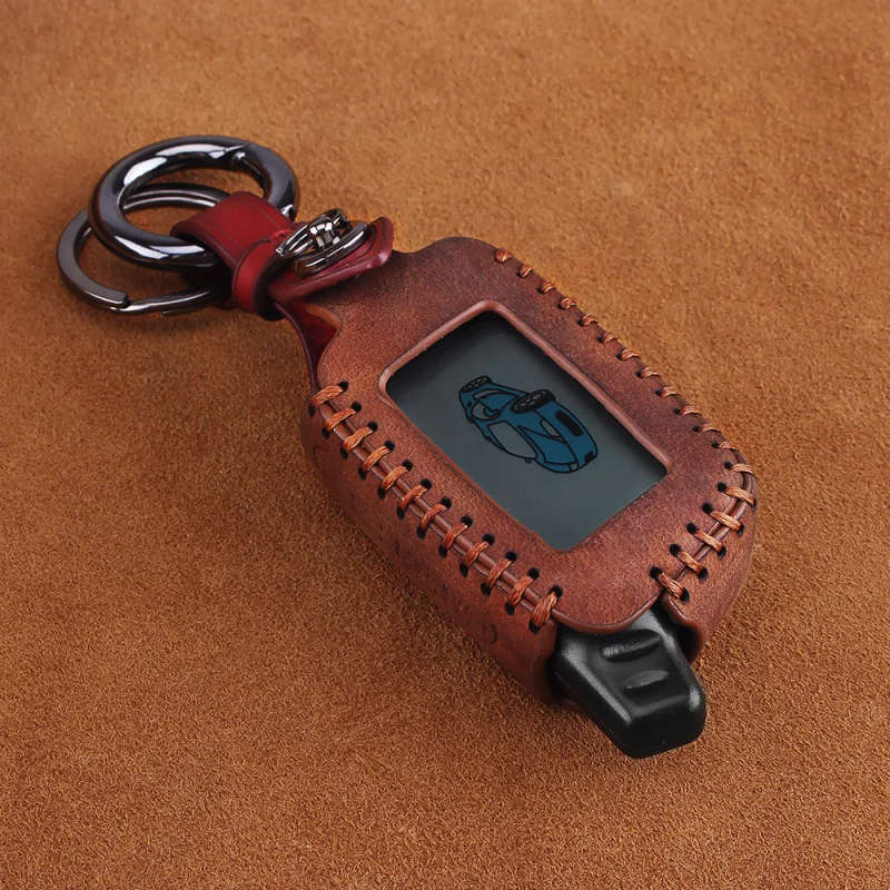 For Russian Version Vehicle Security Two Way Car Alarm System TOMAHAWK X5 Key Cover Case