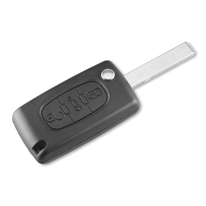 For Peugeot 207 308 408 Key ASK 433MHZ ID46 - PCF7941 Circuit HU83 Blade Flip Remote Car Key
