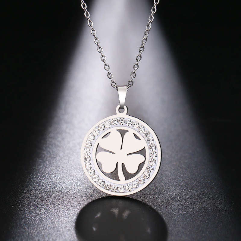 Retail Price R 950 / Genuine Stainless Steel Necklace For Women Silver Color