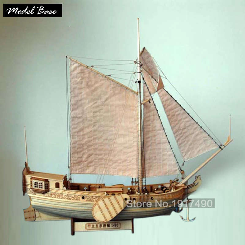 Royal Netherlands Yacht Scale 1/80 Wooden Ship Model Kit *FREE SHIPPING*
