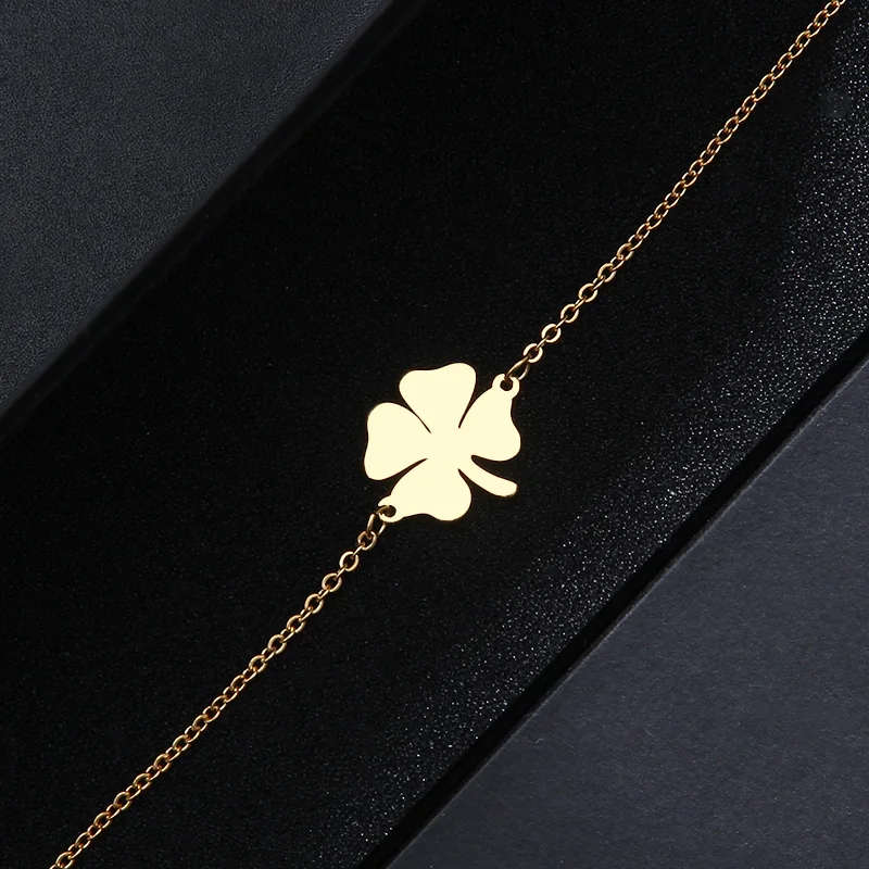 Retail Price R850 - Clover Bracelet 316L Stainless Steel Jewelry