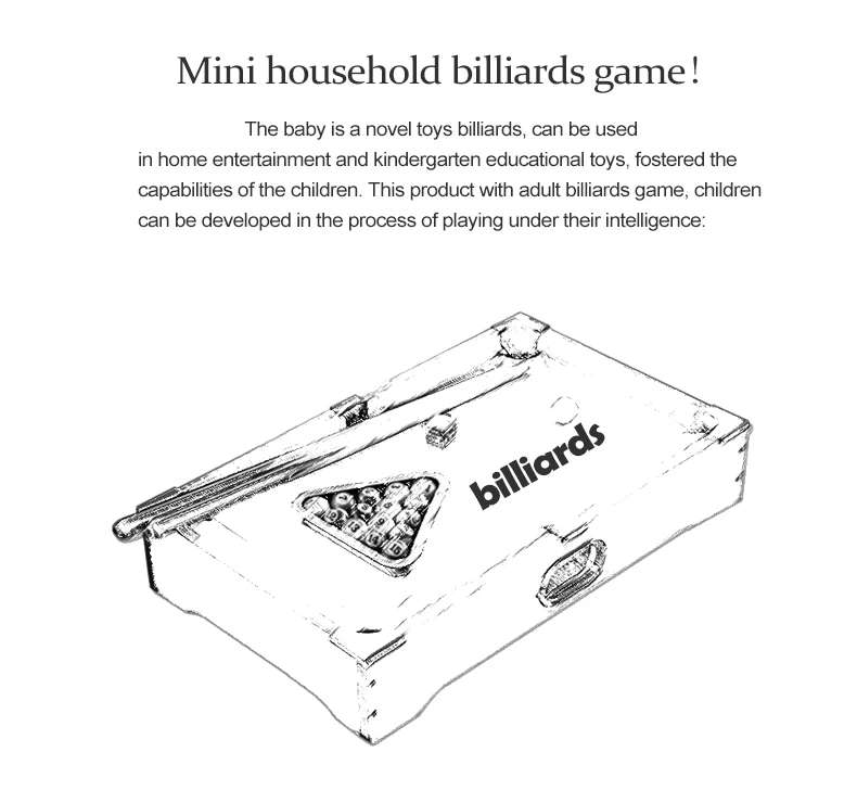 Mini Tabletop Pool Table