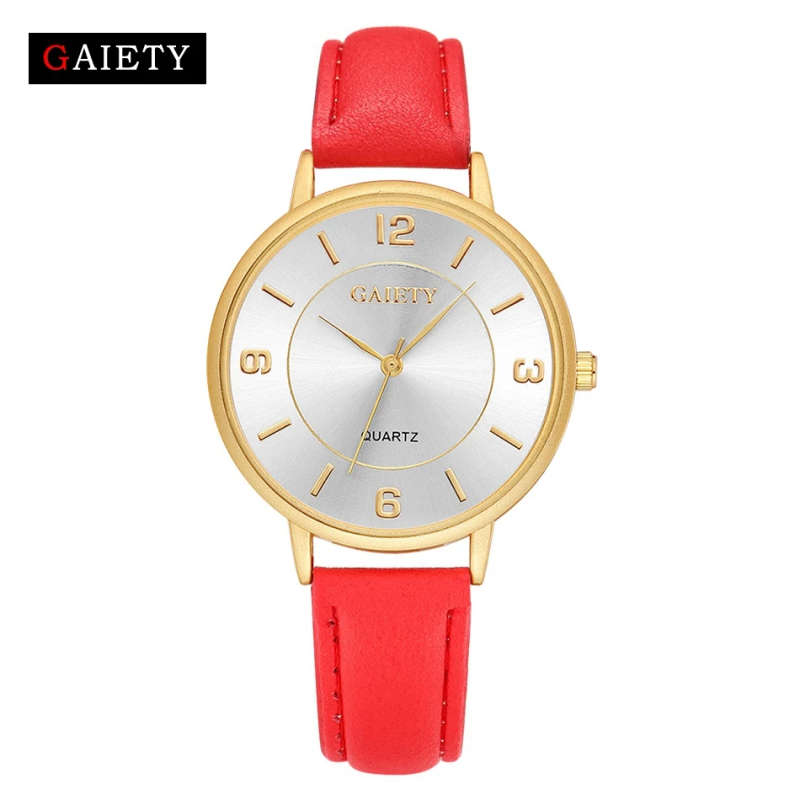 Womens Casual Dress Gold Wrist Watch.