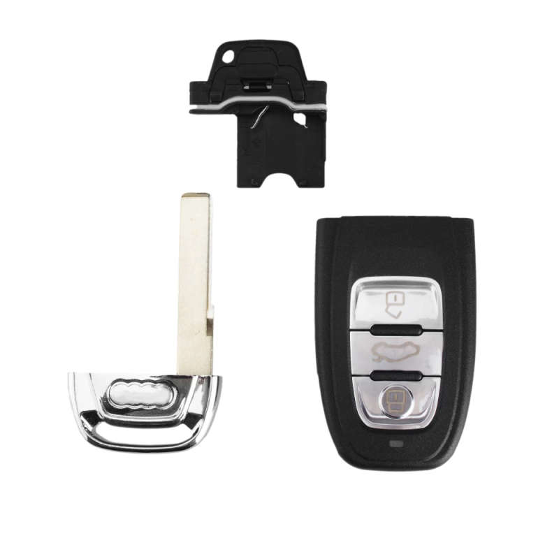 For Audi A4l A3 A4 A5 A6 A8 Quattro Q5 Q7 A6 A8 Remote Key Shell Case Fob Replacement Car Key Shell