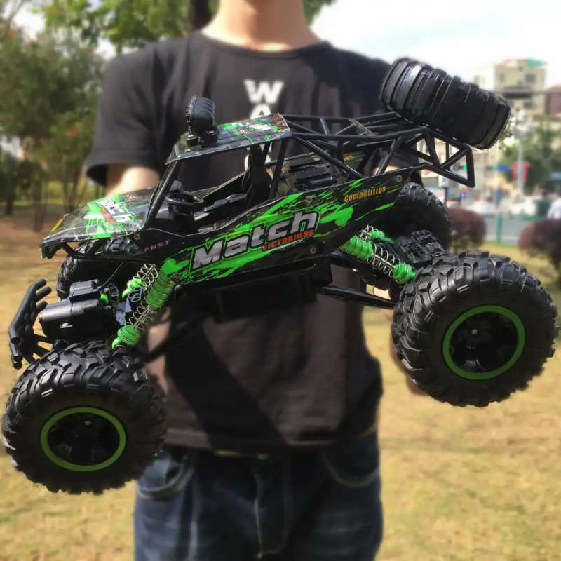 RC Car 4WD Rock Crawler 2.4GHz Remote Control High Speed 1:16