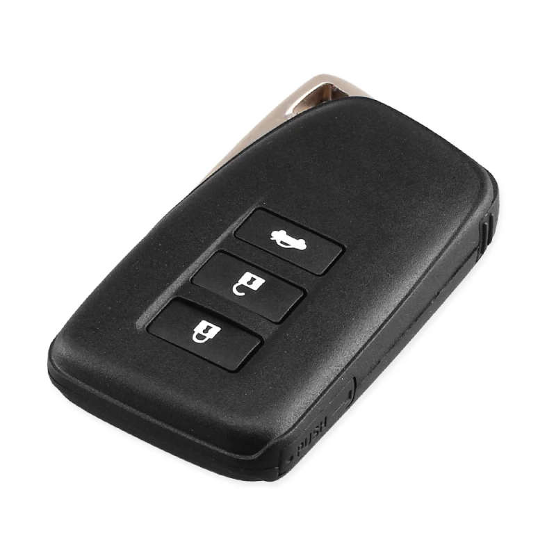 Blank Smart Remote Key Shell For Lexus ES300H IS ES With Emergency Key Blade Car Key Blanks