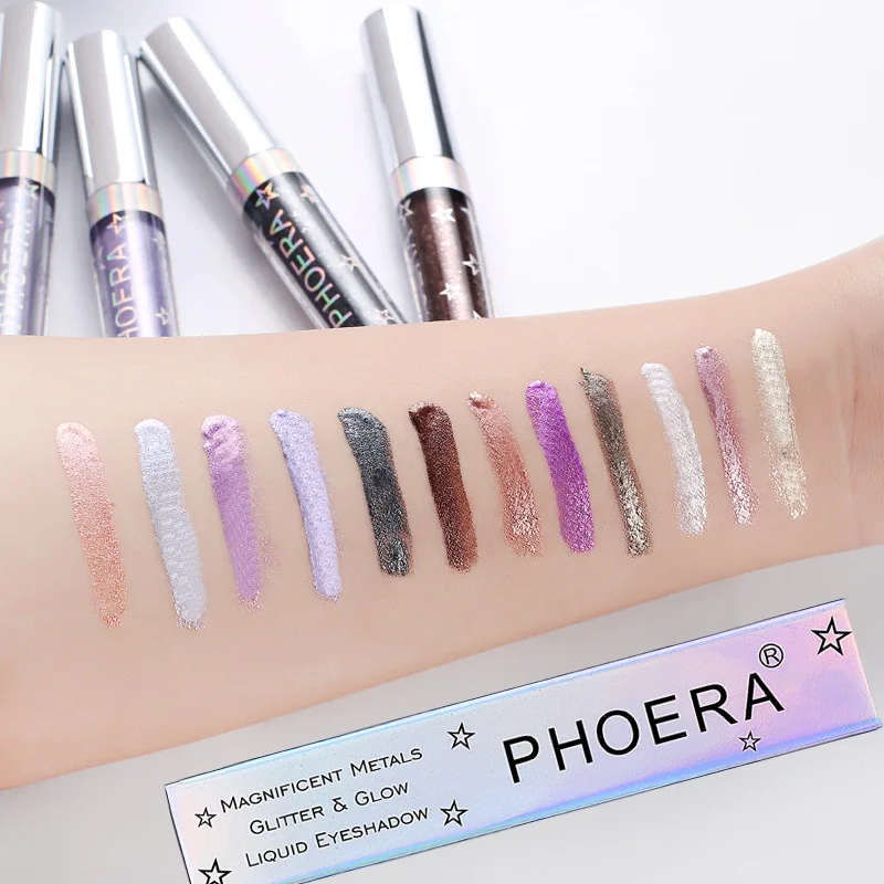 Cosmetics Makeup Liquid Eyeshadow Glitter Shimmer Eye Shadow Long Lasting Eye Liner Pencil